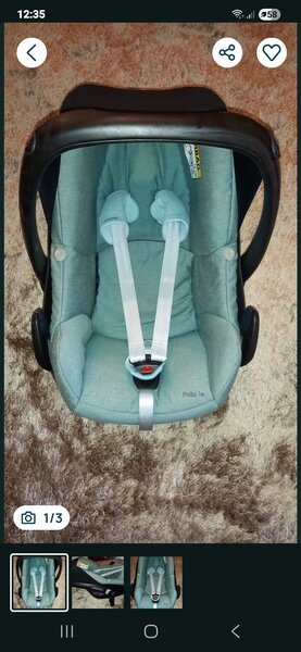 Vand scoica auto :Maxi-Cosi Pebble.