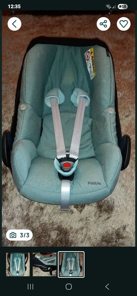 Vand scoica auto :Maxi-Cosi Pebble.